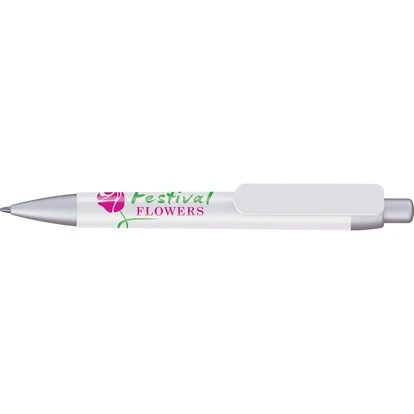 Abacus Ballpen (Line Colour Print) with Logo Clip 3 (FCP or LCP)
