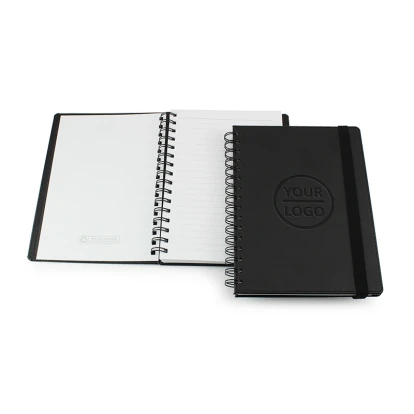 Porto Eco A5 Wiro Notebook with Elastic Strap