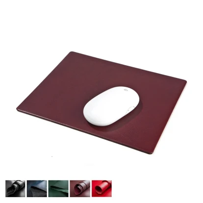 Universal Leather Mouse Mat, made in the UK