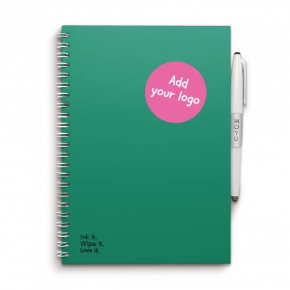 MOYU Erasable Stone Paper Notebook A5 Premium Forest Green - 40 Pages