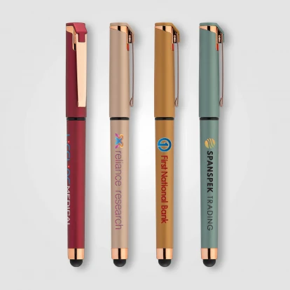 Islander Softy Rose Gold Designer Metallic Gel Pen