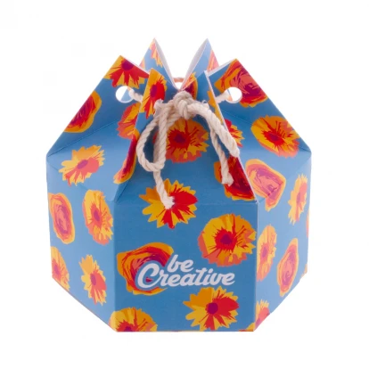 CreaBox HexaCord M Hexagonal Gift Box