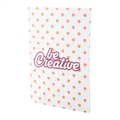 CreaNote A5 Seed Custom Seed Paper Notebook