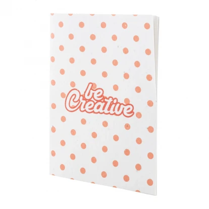 CreaNote A6 Seed Custom Seed Paper Notebook