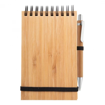 Shunan Spiral Bamboo Notebook