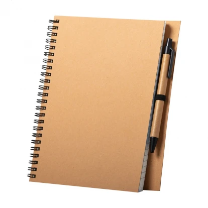 Salix Recycled Cardboard A5 Notebook