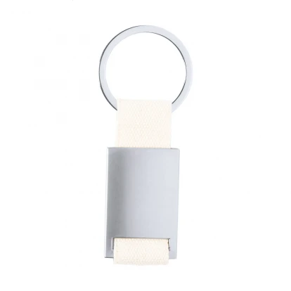 Coxil Rectangular Metal Keyring