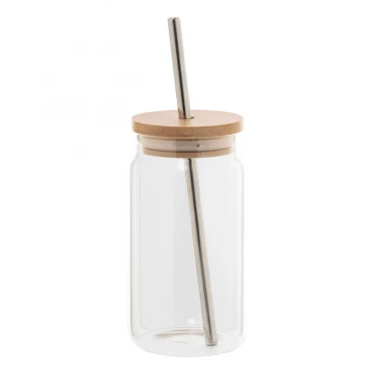 Frappu Mason Jar Cup 450ml
