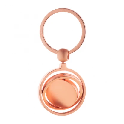 Spinitus Rotating Metal Keyring