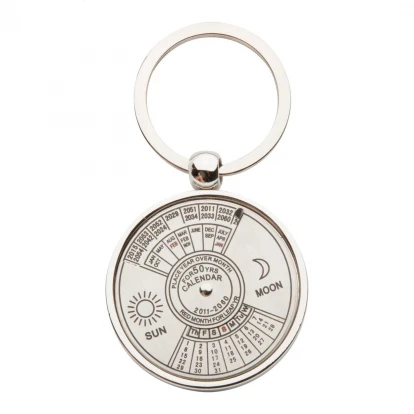 Eternity Calendar Metal Keyring