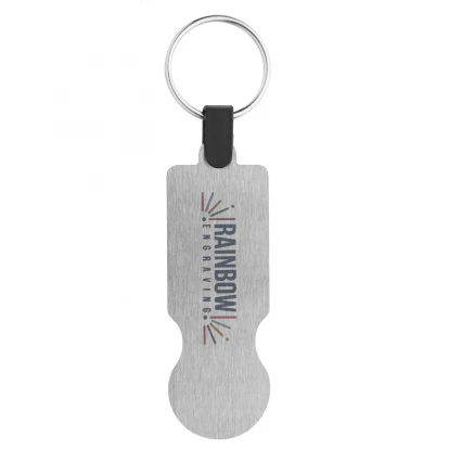 SteelCart Trolley Coin Keyring