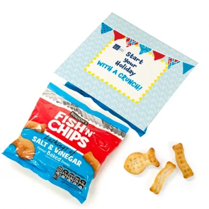 Fish n Chips Baked Biscuits