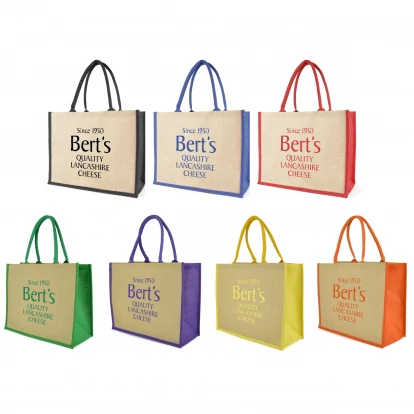 Large Coloured Trim Halton Shopper