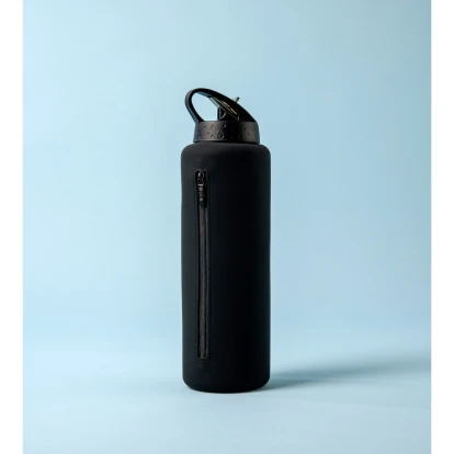 ZIP + SIP Bottle 720ml Midnight Black