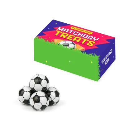 Eco Maxi Box - Chocolate Footballs