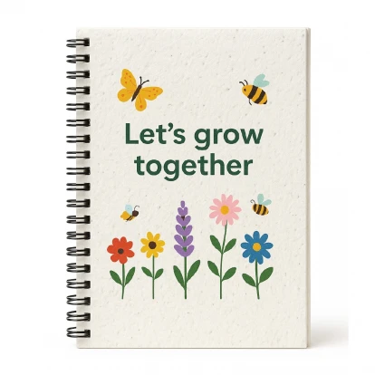 Seed Paper Notebook A5