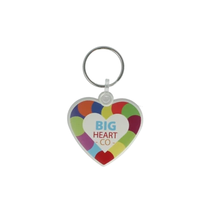 Heart Shaped FunKeys Keyring