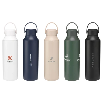 Recycled Stainless Steel Double Walled Bottle 600ml