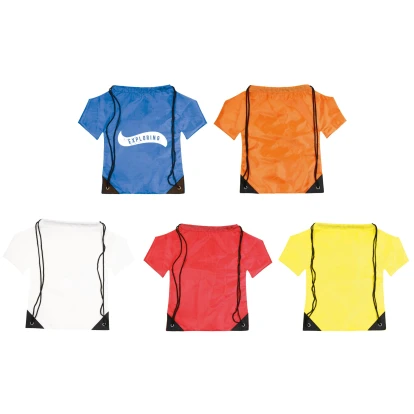 Zone Nylon T-Shirt Drawstring Bag