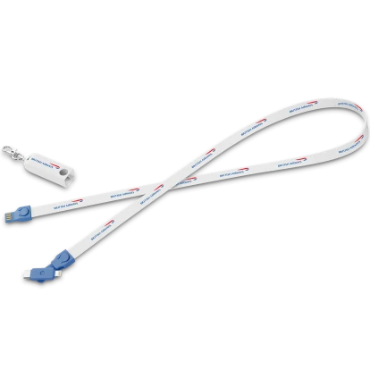 Lanyard With Multi-Function Charging Cable