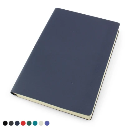 Recycled ELeather A5 Flexi Notebook, made in the UK