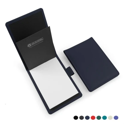 Recycled ELeather Slim Jotter / Waiter Order Pad, made in the UK