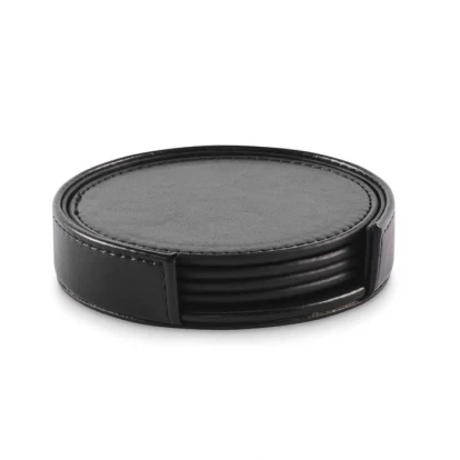 Set Of 4 PU Coasters