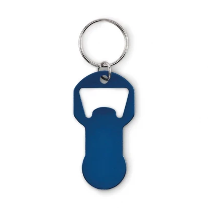 Recycled Aluminium Bottle Opener Keyring