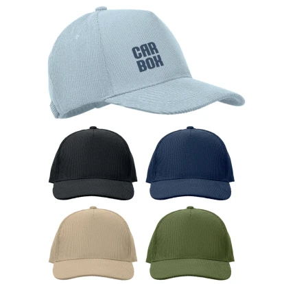 Corduroy 5 Panel Baseball Cap