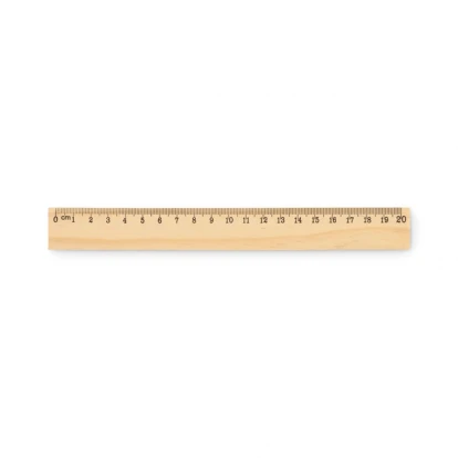 Wooden Ruler 20cm