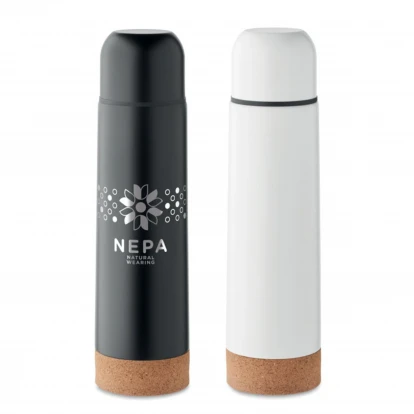 Double Wall Recycled Stainless Steel Flask 500ml