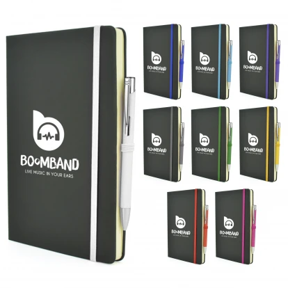 A5 Mole Mate Black Notebook