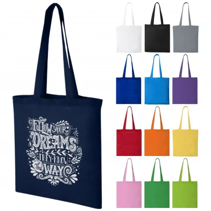 Madras 140 g/m² Cotton Tote Bag 7L