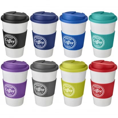 Americano Tumbler With Grip & Spill-Proof Lid 350ml