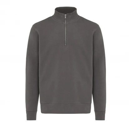 IQONIQ Elgon Recycled Cotton Quarter Zip Sweater