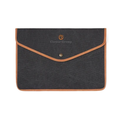 VINGA Bosler GRS recycled canvas 14" laptop sleeve
